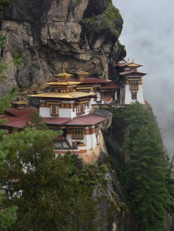 Kloster Taktsang, bekannt als Tigernest, klassisches Highlight einer Bhutanreise