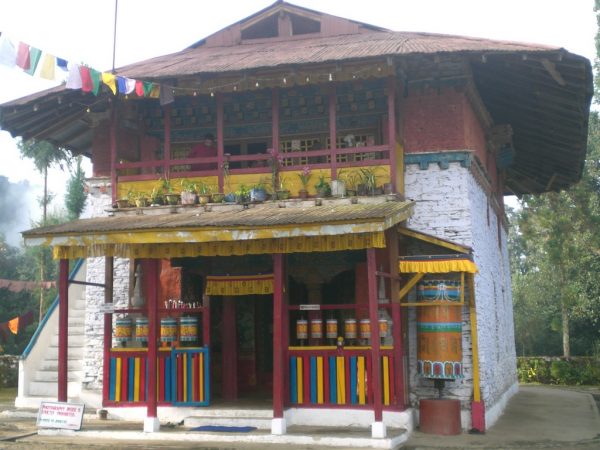 Lepcha Tempel Rinchenpong Region Sikkim