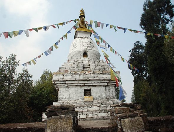 alter Chorten in Sikkim