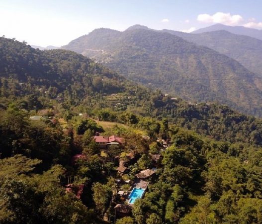 Sikkim Darjeeling Reise Biksthang Heritage Farm