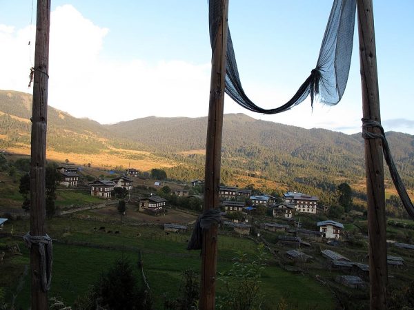 Frauenreise Bhutan Ura Tal