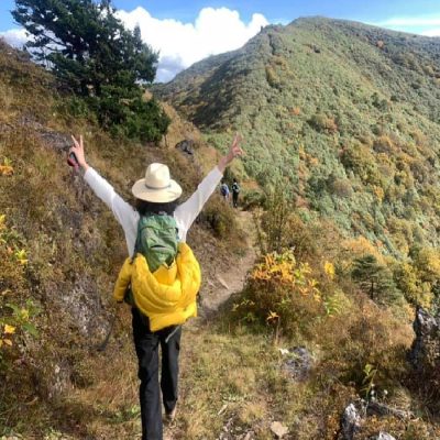 Frauen unterwegs in Bhutan