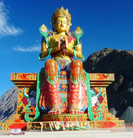 Maitreya Buddha Diskit Nubra