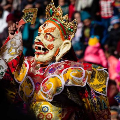 Maksentänzer beim Phyang Tsedup Ladakh