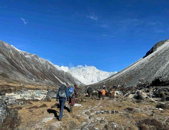 unterwegs zum Gangkhar Puensum Bhutan