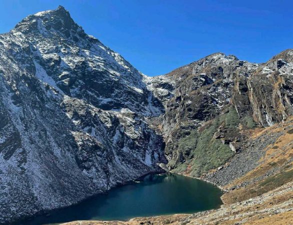 Abstecher zum Thole Tso beim Gangkhar Puensum Trek Bhutan