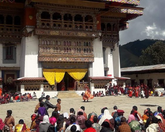 Gangtey Tshechu Phobjikha Valley Bhutan